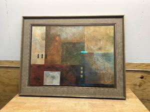 lot 119 image: Large PaintingWall Art