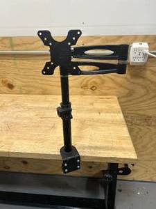 lot 143 image: Clamp on Computer Monitor Stand
