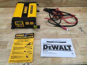 lot 136 image: DeWalt 1000W Power Inverter Model # DXAEPI1000