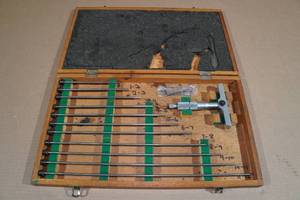 lot 36 image: Mitutoyo 0-12 .001 Depth Micrometer