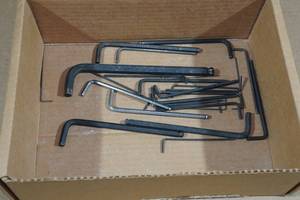 lot 59 image: Assorted Allen Wrenches