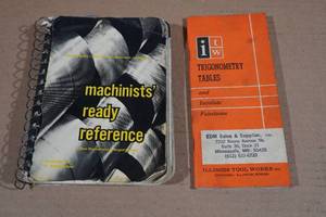 lot 78 image: Machinist Reference Book and Trigonometry Tables