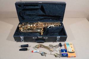 lot 81 image: Jupiter Alto Saxophone