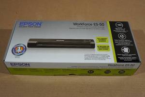 lot 98 image: Epson WorkForce ES-50 Portable Color Document Scanner