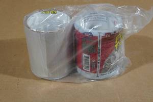 lot 121 image: 2 Rolls of 4x5 Clear Flex Tape