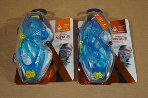 lot 127 image: 2 Aqua Sphere Vista Jr Kids Swim Mask