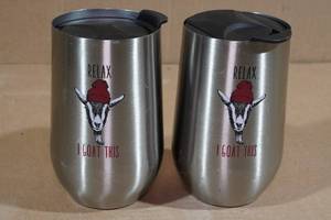 lot 213 image: 2 Travel Wine Mugs