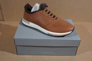 lot 223 image: Vionic Trent Mens Leather Shoes -Size 9.5