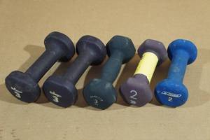 lot 269 image: 5 Weights 3&2lb