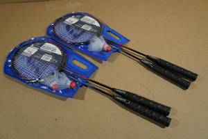lot 286 image: 2 Eastpoint Two Player Badminton Racket Sets
