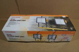 lot 299 image: Luminar Work Twin Lamp Halogen Shop Light