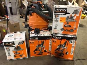 Lot of Assorted WetDry Shop Vacs Various Models and Conditions  Customer Returns See Pictures