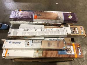 Pallet of Assorted Flooring Various Models and Conditions  Customer Returns See Pictures