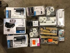 Lot of Assorted Plumbing Items Various Models and Conditions Customer Returns See Pictures