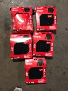 Lot of Milwaukee Mens Long Sleeve Shirt in Black Size 2XL Customer Returns See Pictures