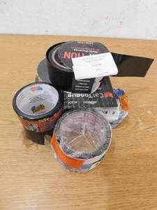 lot 84 image: 6 Rolls of Assorted Tape Lot