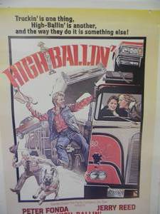lot 3 image: VINTAGE ORIGINAL 1978 HIGH-BALLIN MOVIE THEATRE ADVERTISING POSTER - FANTASTIC ORIGINAL PIECE - APPROX 40 By 60 - SEE PICTURES