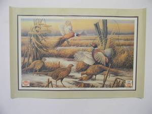 lot 42 image: Original Vintage 1987 SCHMIDT BEER NORTHWEST INTRUDER - GREAT OLOD SCHOOL PIECE - APPROX 24 By 16 - SEE PICTURES