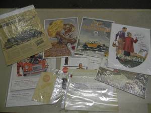lot 69 image: LARGE COLLECTION OF VINTAGE ADVERTISING - SOME GREAT PIECES - SEE PICTURES