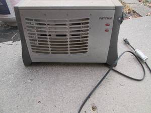 Electric space heater...