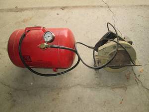 Tool Shop portable air tank with ci...