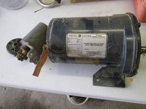 GE 14 A-C Motor plus misc parts...