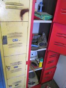 All saw blades, household supplies ...