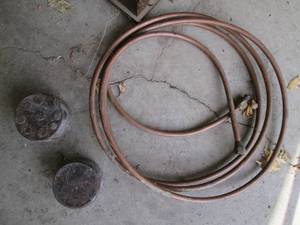 Copper tubing and train bearing wei...