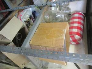 Lot of Canning jars and Canning sup...