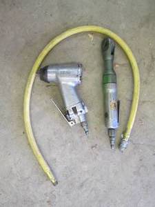 Pneumatic Blue point drill and pneu...