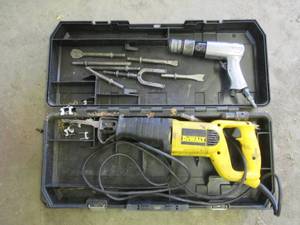 Dewalt electric reciprocating Sawza...