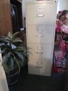 Hon metal legal size 4-drawer file ...
