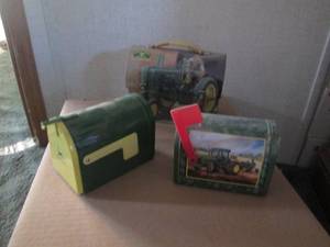 John Deere tin mailboxes plus John ...