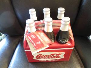 Ceramic Coca-Cola cookie jar new wi...