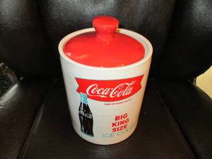 Ceramic Coca-Cola cookie jar...