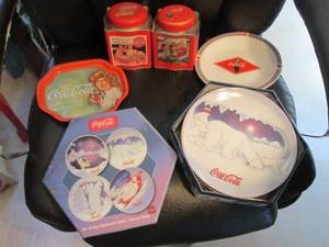 Coca-Cola set of 4 stoneware salad...