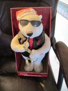 Coca-Cola animated Jazz polar bear ...