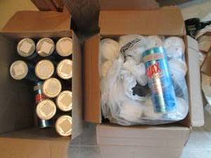 Multiple can (2-box) lot of Ajax cl...