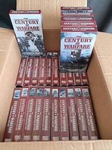 lot 55 image: The Century of Warfare Video Set 26 VHSs