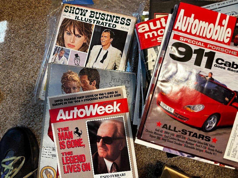 lot 225 image: Variety of Magazines.