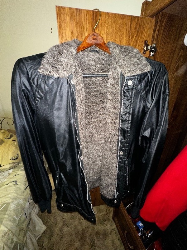 lot 412 image: Bomber Style Jacket Made of Nylon.