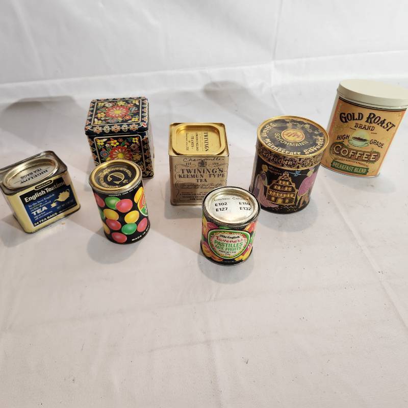 lot 646 image: Vintage Product Tins
