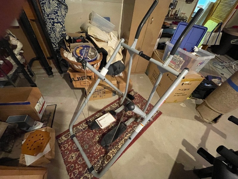 lot 509 image: Assembled Gazelle Exercise Equipment.