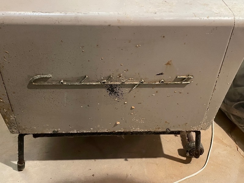 lot 702 image: Antique Cold Spot Dehumidifier 20 Inches x 17 Inches x 12 Inches