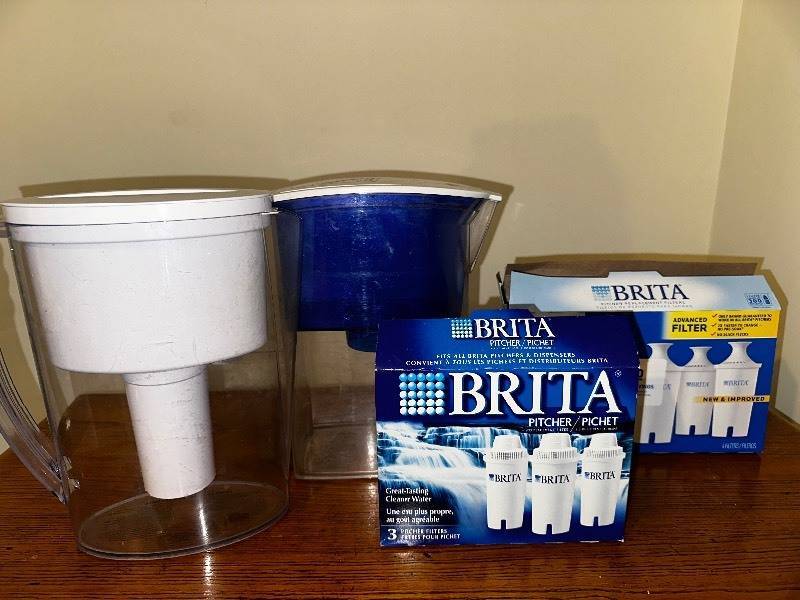 lot 657 image: Two Brita Water Pitchers and Replacement Filters