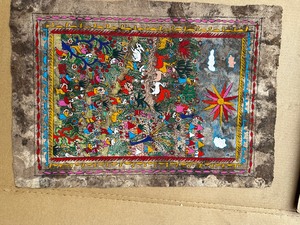 lot 1054 image: Orignial Mexican Folk Artwork Unframed