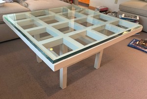 lot 2 image: Sol LeWitt Style Coffee Table