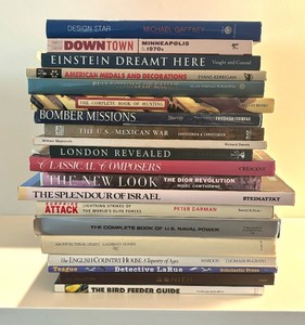 lot 97 image: Books on Fashion, Geography, Birds and More
