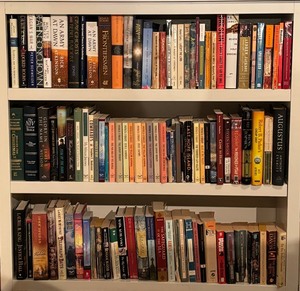 lot 182 image: Books.....Many Books Including Rick Atkinson to James L Nelson