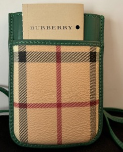 lot 115 image: Vintage Burberry Lanyard 1st Blackberry Phone Holder